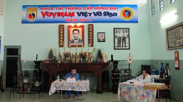 Kết quả thi Hồng Đai năm 2012 tại Việt Nam 